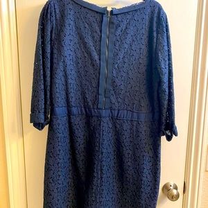 Gorgeous navy Tahari dress in large